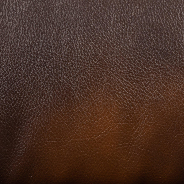 Gray LeatherSoft |#| Gray LeatherSoft Saddle Ottoman - Footrest