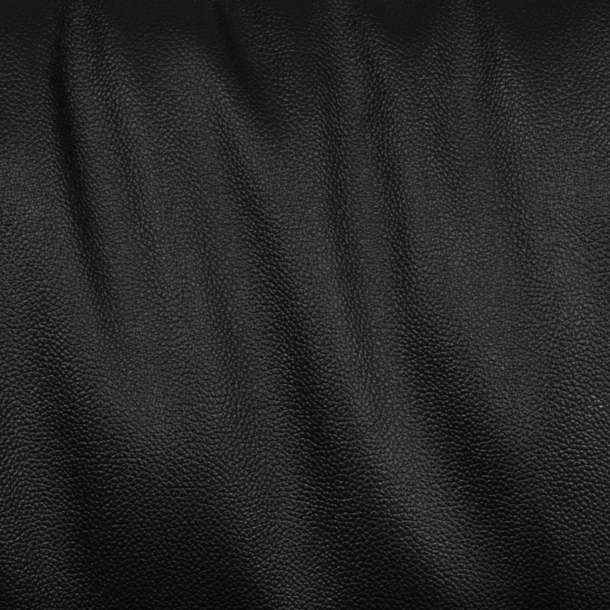 Black LeatherSoft |#| Black LeatherSoft Saddle Ottoman - Footrest