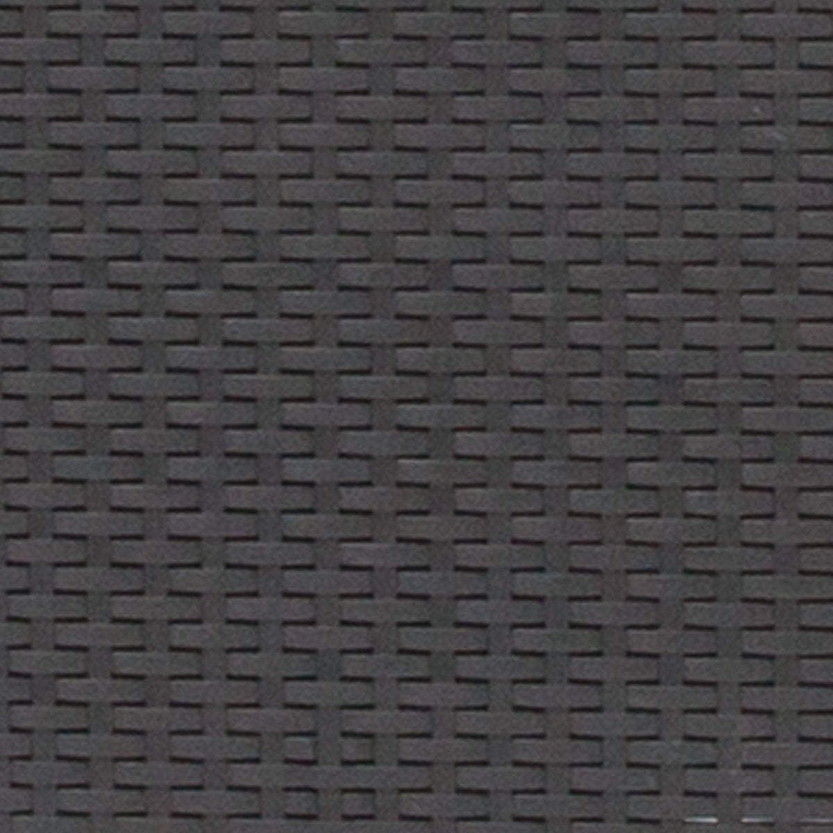 Dark Gray |#| Dk Gray Faux Rattan Loveseat with All-Weather Light Gray Cushions - Patio Chair