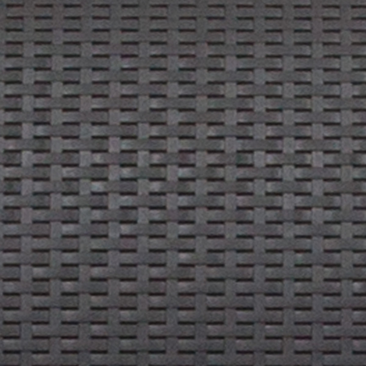 Dark Gray |#| Dark Gray Faux Rattan Sofa with All-Weather Light Gray Cushions - Patio Chair