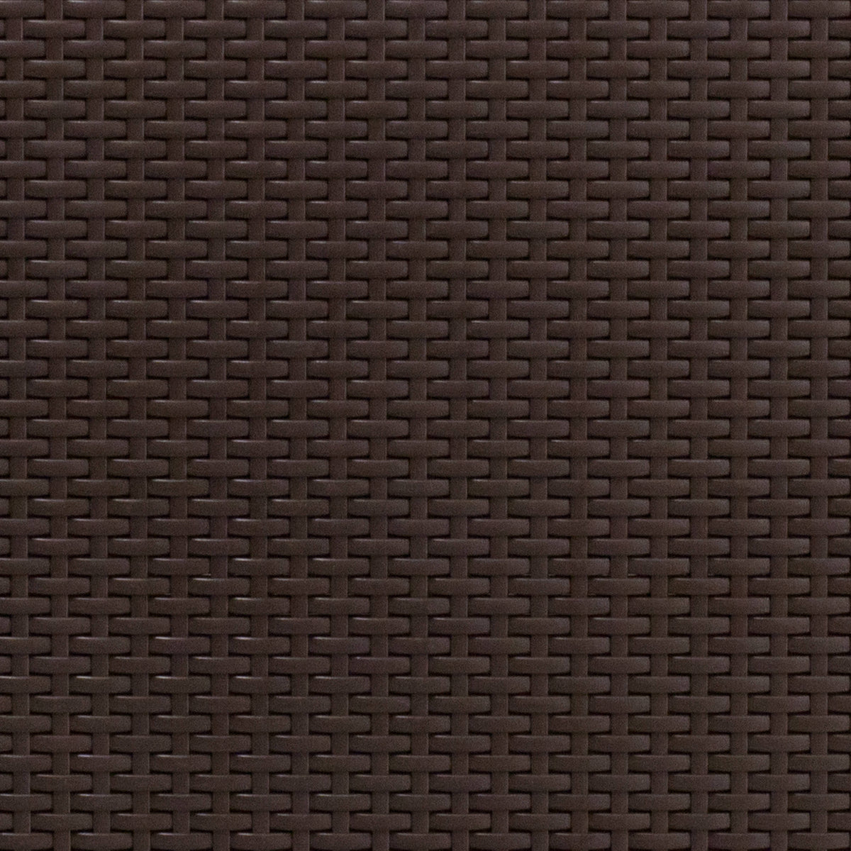 Beige Cushions/Chocolate Brown Frame |#| Chocolate Brown Faux Rattan Sofa with All-Weather Beige Cushions