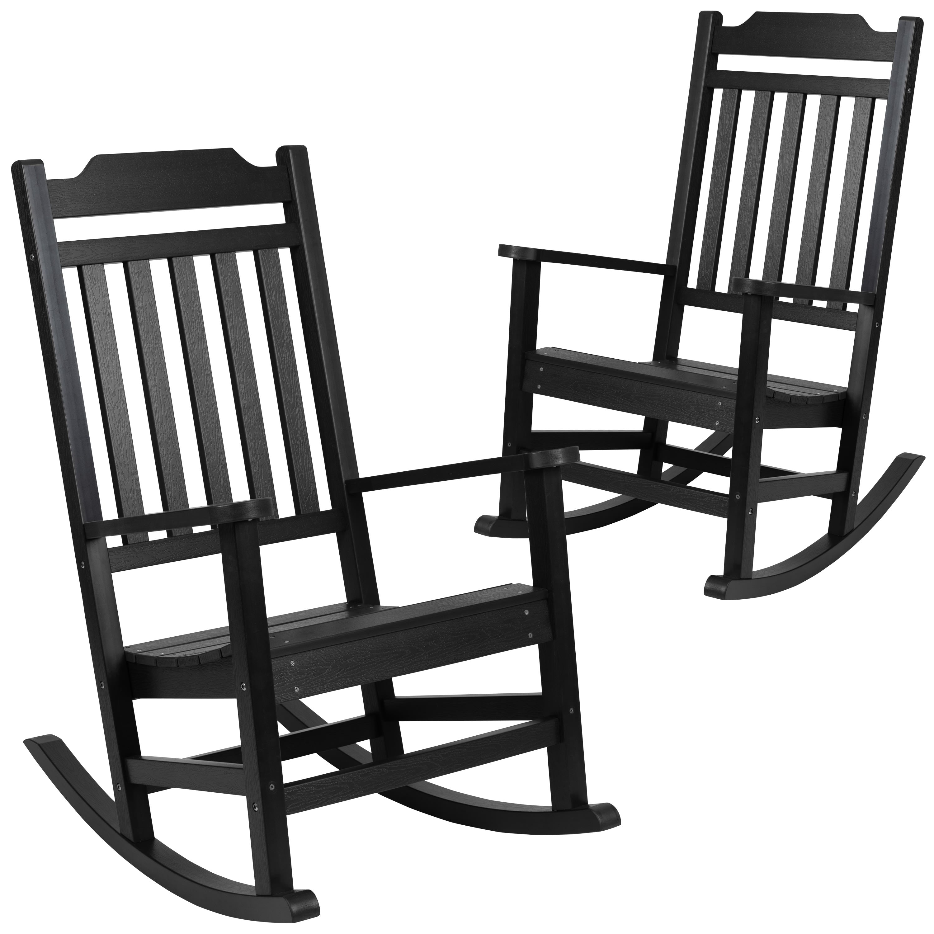 Wood Rocking Chair 2 JJ C14703 BizChair