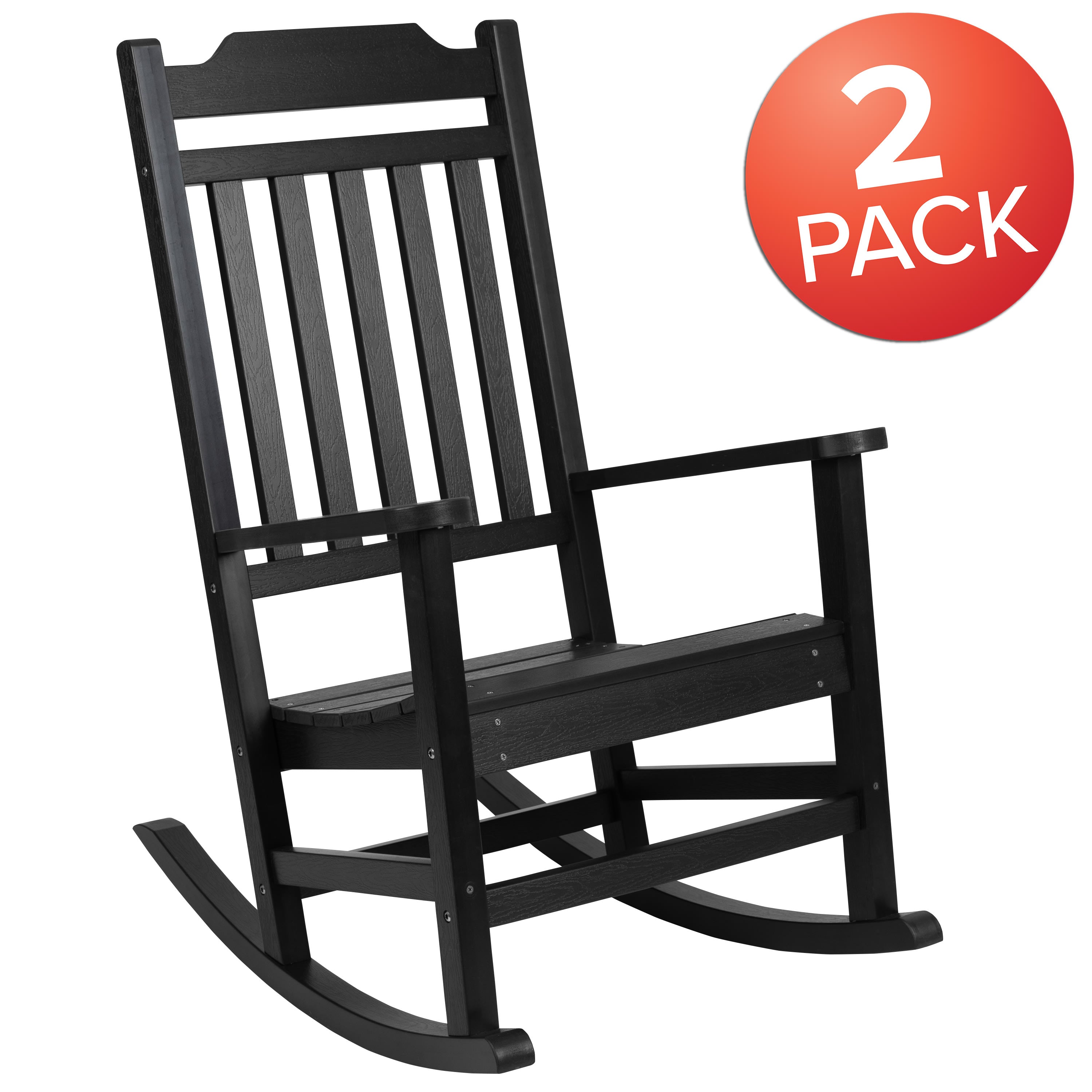 Wood Rocking Chair 2 JJ C14703 BizChair