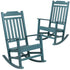 Set of 2 Winston All-Weather Faux Wood Rocking Chair