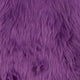 Purple |#| Shaggy Dog Purple Accent Chair - Dorm Chair - Retro Chair - Faux Fur Chair