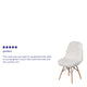 White |#| Shaggy Dog White Accent Chair - Dorm Furniture - Retro Chair - Faux Fur Chair