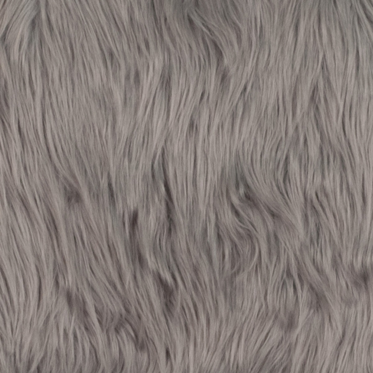 Charcoal Gray |#| Shaggy Dog Charcoal Gray Accent Chair - Dorm Chair - Retro Chair - Faux Fur