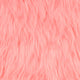 Hermosa Pink |#| Shaggy Dog Hermosa Pink Accent Chair - Dorm Furniture - Retro Chair - Faux Fur