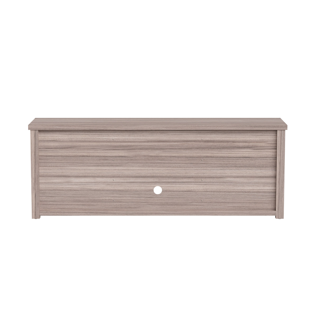 Gray Wash Oak |#| Classic TV Stand up to 80" TVs-Glass Fronted Doors-Modern Gray Wash Oak Finish