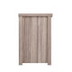 Gray Wash Oak |#| Classic TV Stand up to 80" TVs-Glass Fronted Doors-Modern Gray Wash Oak Finish