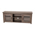 Sheffield Classic TV Stand for up to 80" TVs - Modern Finish with Full Glass Doors  - 65" Engineered Wood Frame - 3 Shelves
