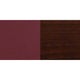 Burgundy Vinyl Seat/Walnut Wood Frame |#| Slat Back Walnut Wood Restaurant Barstool - Burgundy Vinyl Seat