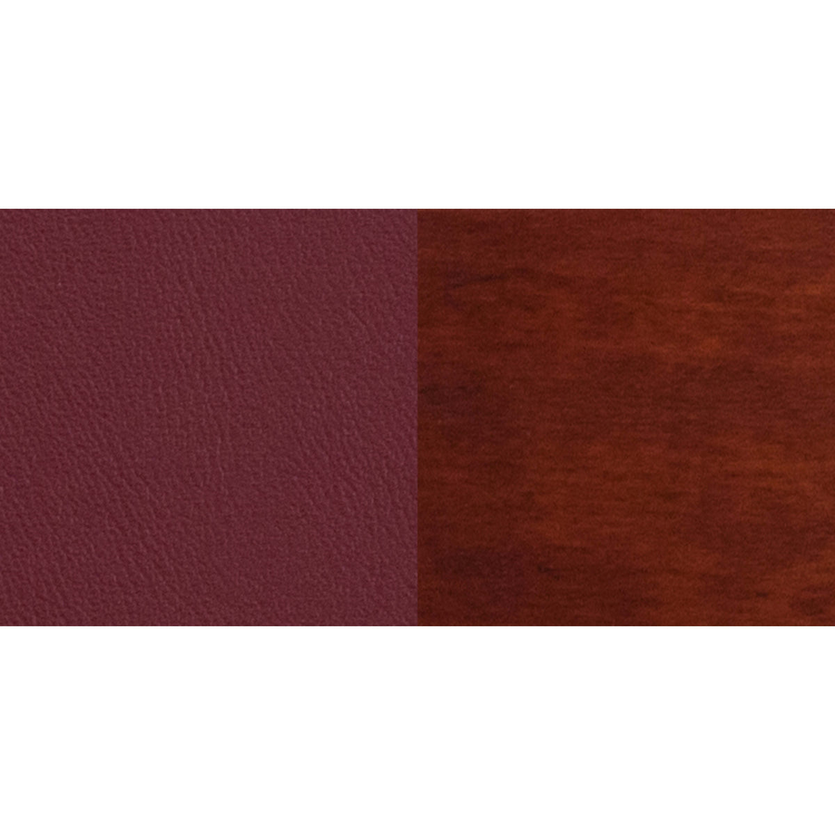 Burgundy Vinyl Seat/Mahogany Wood Frame |#| Slat Back Mahogany Wood Restaurant Chair - Burgundy Vinyl Seat