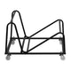 Sled Base Stack Chair Dolly with Black Steel Frame - Maintenance Truck