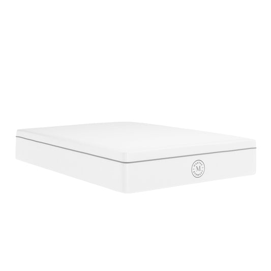 SleepComplete 12 Inch Firm Hybrid Pocket Spring and Foam Dual-Action Cooling Mattress with Soft Breathable CoolWeave Jacquard Knitted Top