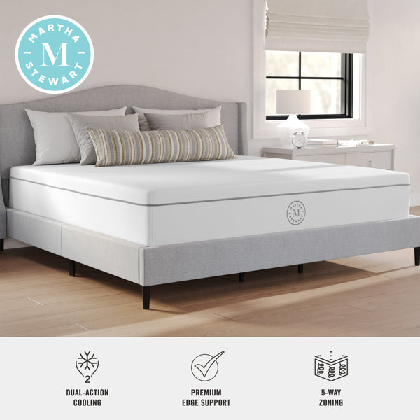 King |#| Firm Support Pocket Spring and Foam Hybrid Dual-Action Cooling Mattress - King
