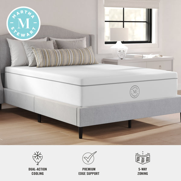 Full |#| Firm Support Pocket Spring and Foam Hybrid Dual-Action Cooling Mattress - Full