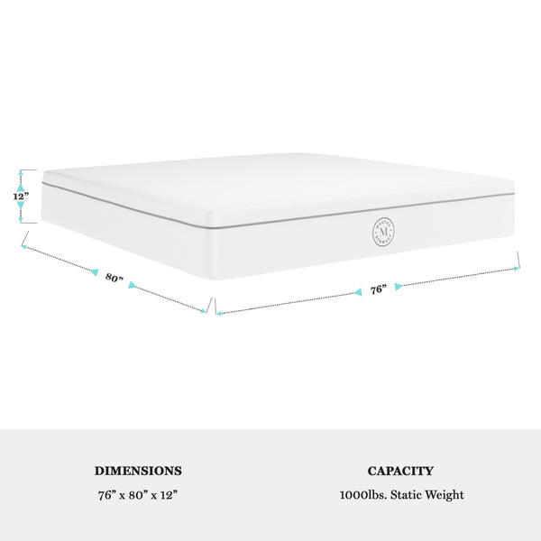 King |#| Firm Support Pocket Spring and Foam Hybrid Dual-Action Cooling Mattress - King