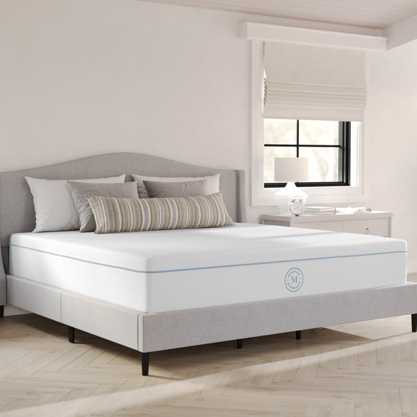 King |#| Medium-Firm Pocket Spring and Foam Hybrid Dual-Action Cooling Mattress - King