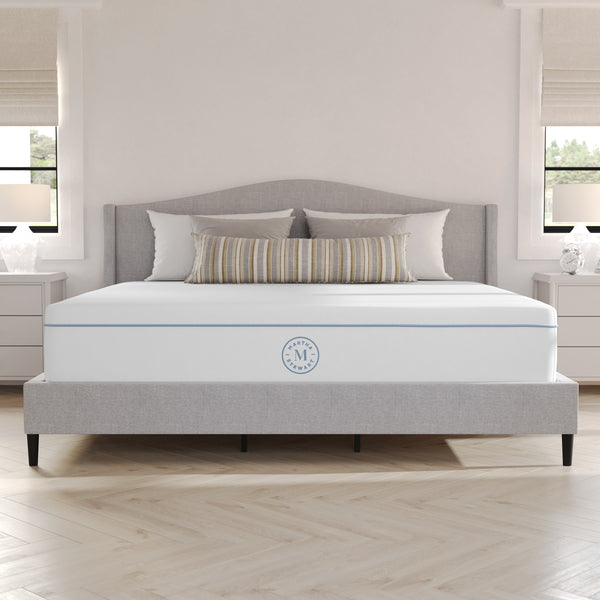King |#| Medium-Firm Pocket Spring and Foam Hybrid Dual-Action Cooling Mattress - King