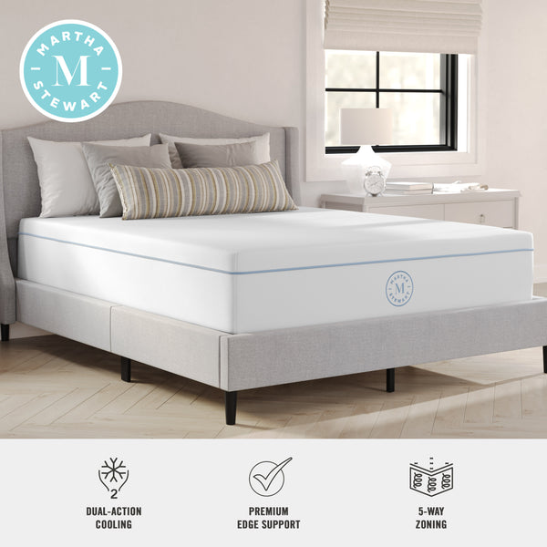 Queen |#| Medium-Firm Pocket Spring and Foam Hybrid Dual-Action Cooling Mattress - Queen