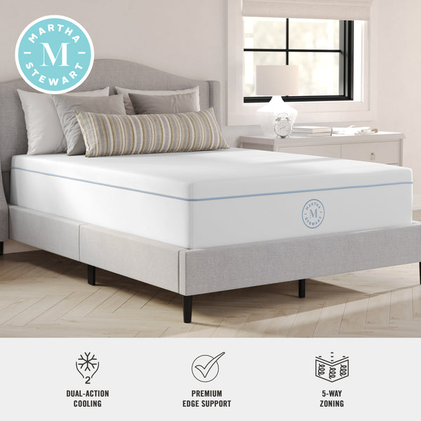 Full |#| Medium-Firm Pocket Spring and Foam Hybrid Dual-Action Cooling Mattress - Full