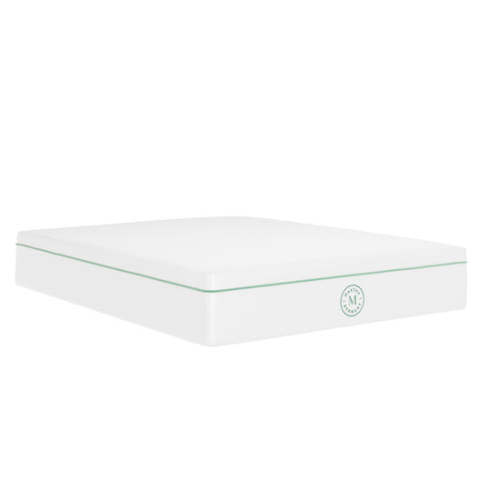 SleepComplete 12 Inch Medium Firm Triple-Action Cooling Gel Memory Foam Mattress with Soft Breathable CoolWeave Jacquard Quilted Top