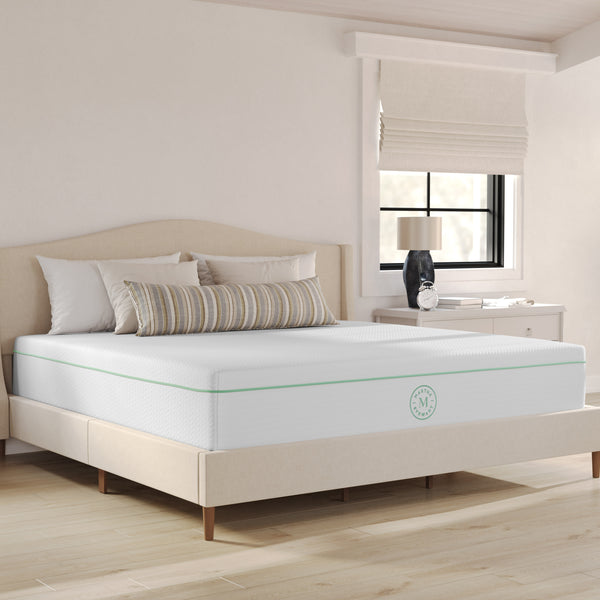 King |#| Premium Medium-Firm Dual-Action Cooling Memory Foam Mattress in a Box - King