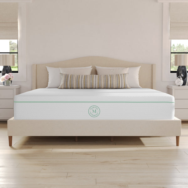 King |#| Premium Medium-Firm Dual-Action Cooling Memory Foam Mattress in a Box - King