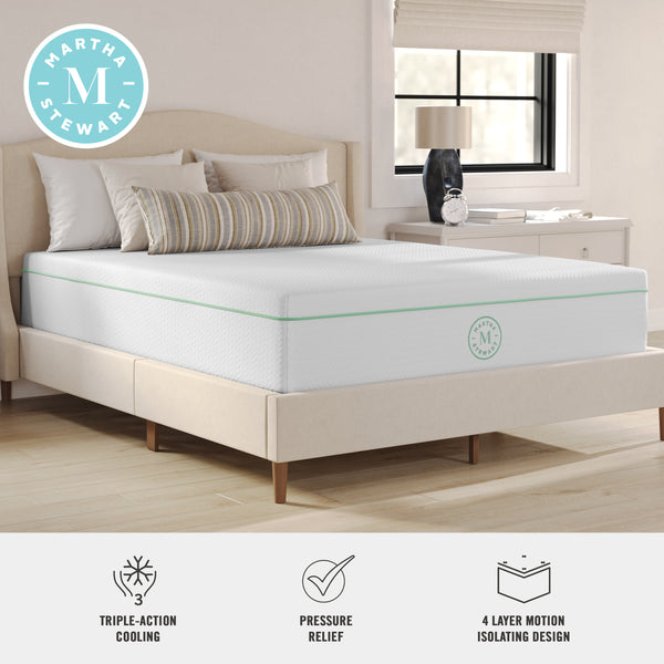 Queen |#| Premium Medium-Firm Dual-Action Cooling Memory Foam Mattress in a Box - Queen