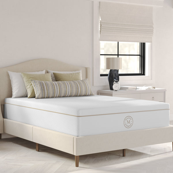 Full |#| Premium Medium-Plush Dual-Action Cooling Memory Foam Mattress in a Box - Full