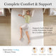 Full |#| Premium Medium-Plush Dual-Action Cooling Memory Foam Mattress in a Box - Full