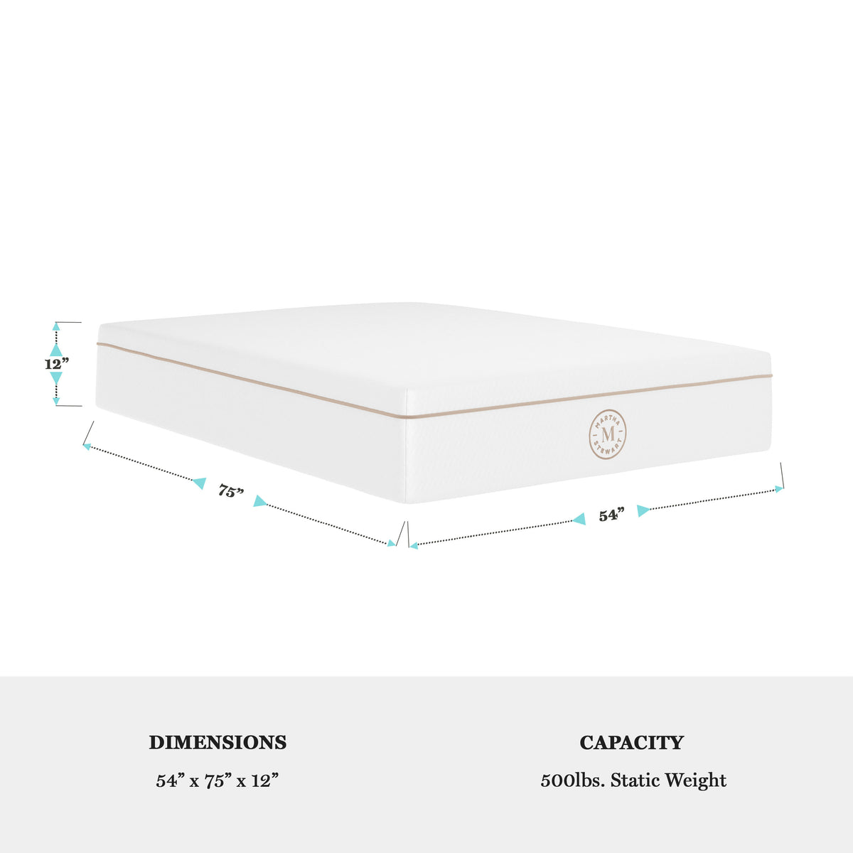 Full |#| Premium Medium-Plush Dual-Action Cooling Memory Foam Mattress in a Box - Full