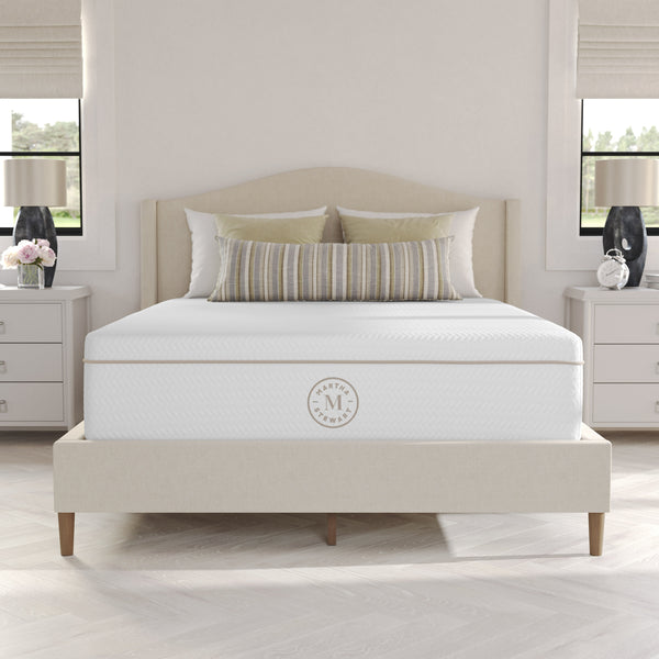 Full |#| Premium Medium-Plush Dual-Action Cooling Memory Foam Mattress in a Box - Full
