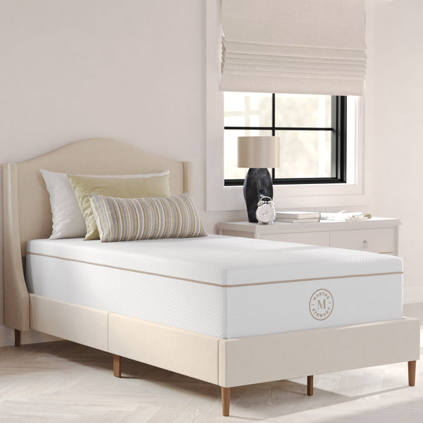 Twin |#| Premium Medium-Plush Dual-Action Cooling Memory Foam Mattress in a Box - Twin
