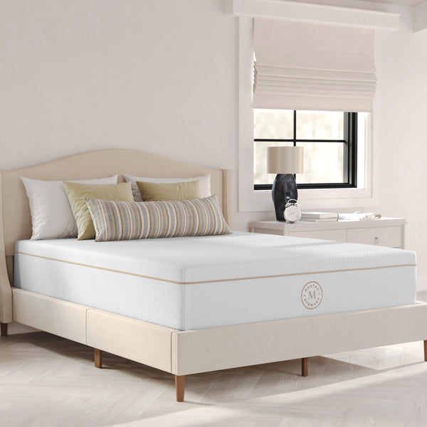 Queen |#| Premium Medium-Plush Dual-Action Cooling Memory Foam Mattress in a Box - Queen