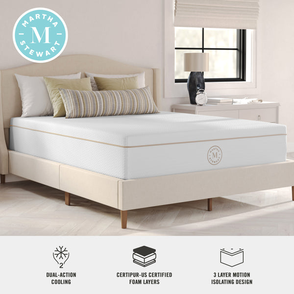 Queen |#| Premium Medium-Plush Dual-Action Cooling Memory Foam Mattress in a Box - Queen