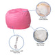 Light Pink |#| Small Solid Light Pink Refillable Bean Bag Chair for Kids and Teens