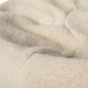 Natural Sherpa |#| Small Faux Sherpa Refillable Bean Bag Chair for Kids and Teens - Natural