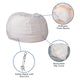 White Furry |#| Small White Furry Refillable Bean Bag Chair for Kids and Teens