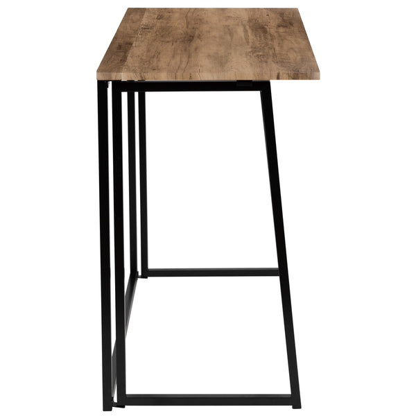 Small 36inch Rustic Natural Home Office Folding Computer Desk - Laptop Desk