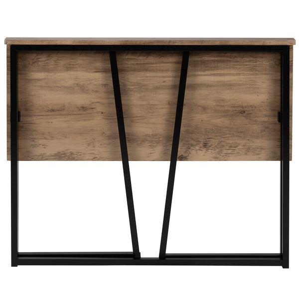 Small 36inch Rustic Natural Home Office Folding Computer Desk - Laptop Desk
