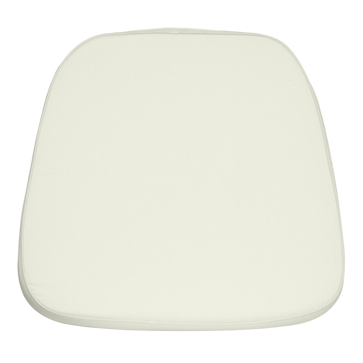 Ivory |#| Soft Dark Ivory Fabric Chiavari Chair Cushion - Chair Accessories
