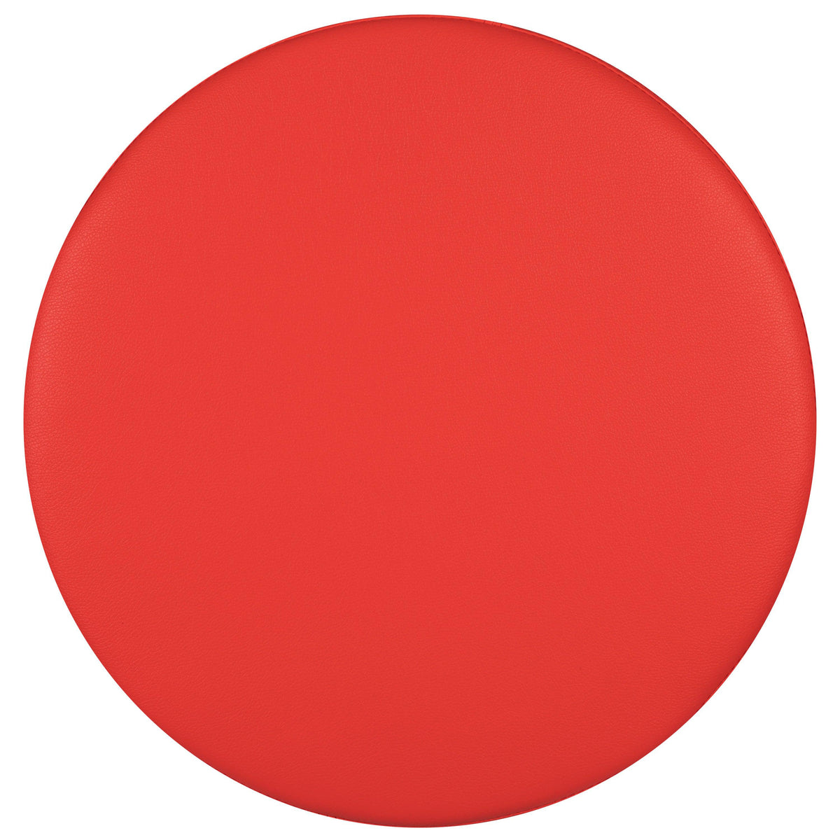 Red |#| 18inchH Soft Seating Flexible Circle for Classrooms and Common Spaces - Red