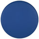 Blue |#| 18inchH Soft Seating Flexible Circle for Classrooms and Common Spaces - Blue