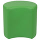 Green |#| 18inchH Soft Seating Flexible Moon for Classrooms and Common Spaces - Green