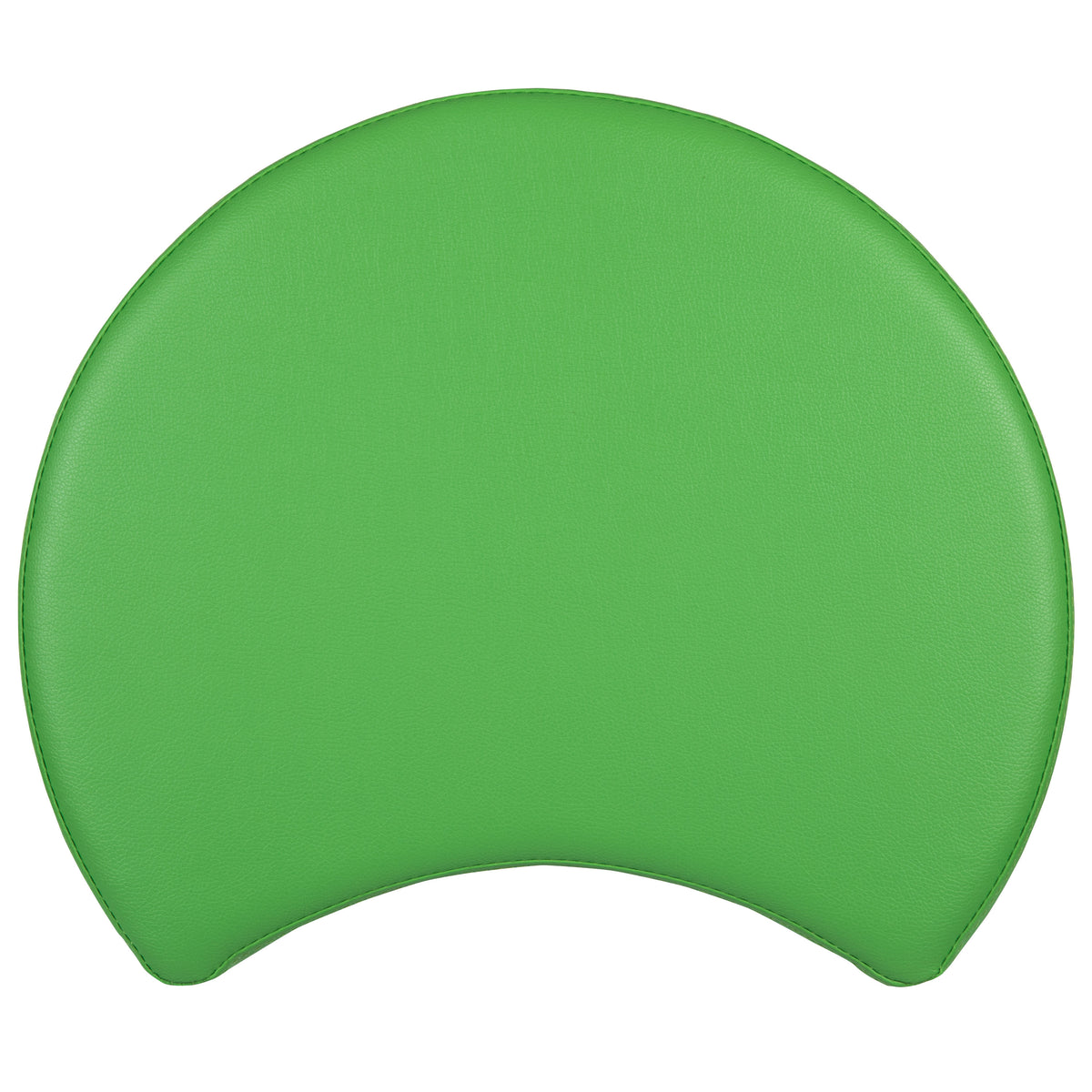 Green |#| 18inchH Soft Seating Flexible Moon for Classrooms and Common Spaces - Green