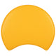 Yellow |#| Soft Seating Flexible Moon for Classrooms - 12inch Seat Height (Yellow)