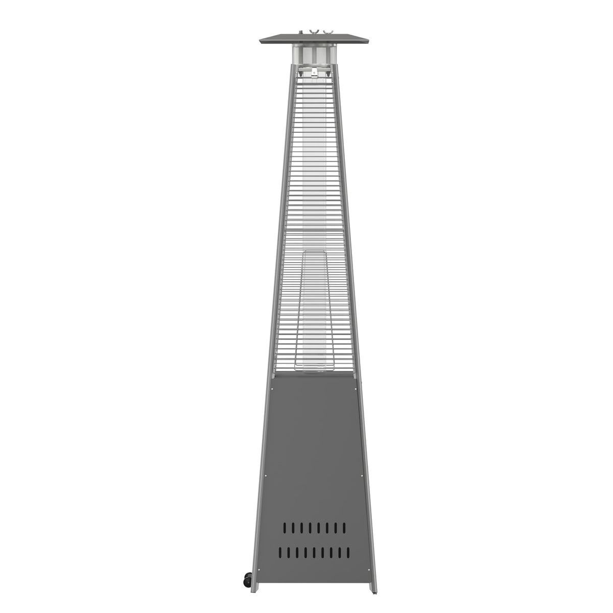 Slate Gray |#| Outdoor Patio Heater - Slate Gray-7.5 Feet Round Steel Patio Heater-42,000 BTU's