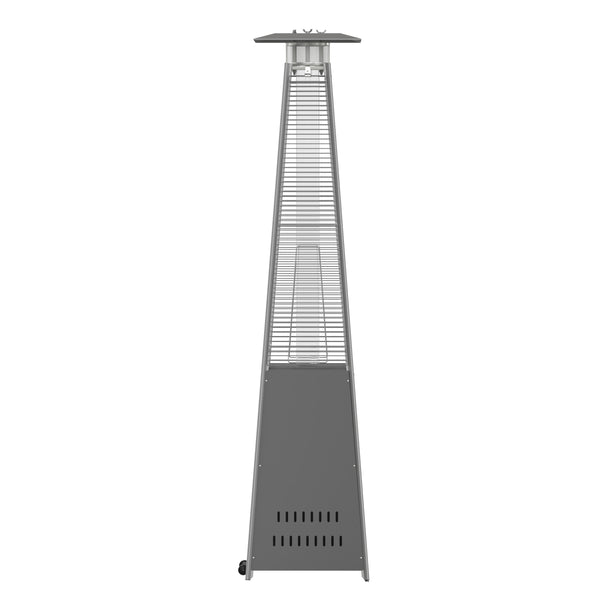 Slate Gray |#| Outdoor Patio Heater - Slate Gray-7.5 Feet Round Steel Patio Heater-42,000 BTU's